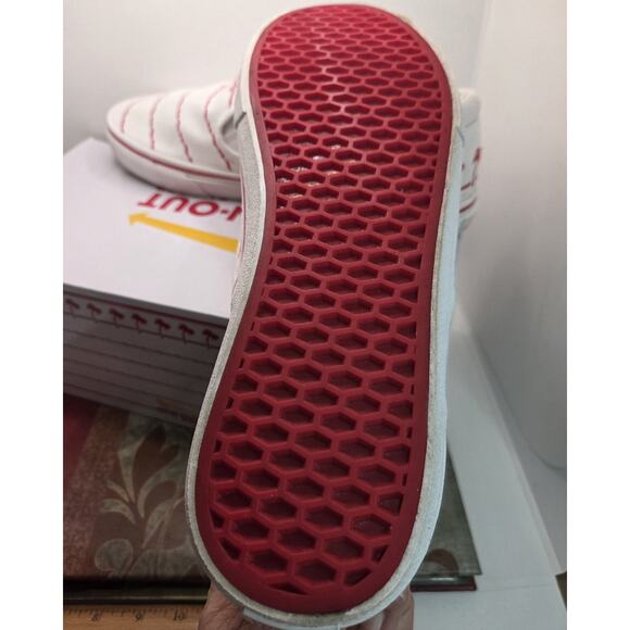 IN N OUT BURGER SLIP ONS SIZE MENS SIZE 12 DRINK CUP PALM TREE LIMITED ED - Picture 7 of 7